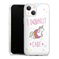 Silicone Glitter Case silver glitter