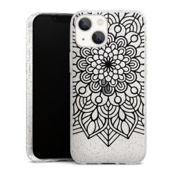 Silicone Glitter Case silver glitter