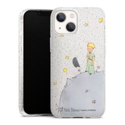 Silicone Glitter Case silver glitter