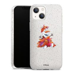 Silicone Glitter Case silver glitter