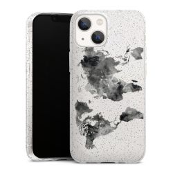 Silicone Glitter Case silver glitter