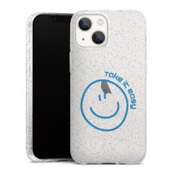 Silicone Glitter Case silver glitter