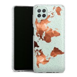 Silicone Glitter Case silver glitter