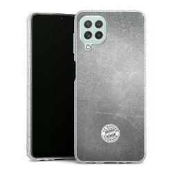 Silicone Glitter Case silver glitter