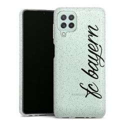 Silicone Glitter Case silver glitter