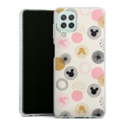 Silicone Glitter Case silver glitter