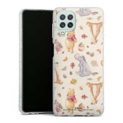 Silicone Glitter Case silver glitter