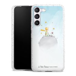 Silicone Glitter Case silver glitter