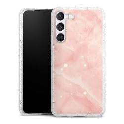 Silicone Glitter Case silver glitter