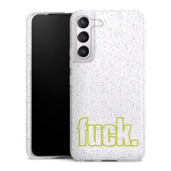 Silicone Glitter Case silver glitter