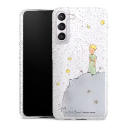 Silicone Glitter Case silver glitter