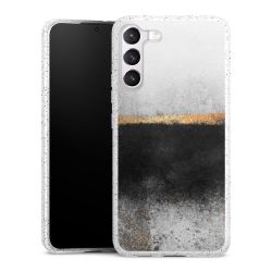 Silicone Glitter Case silver glitter