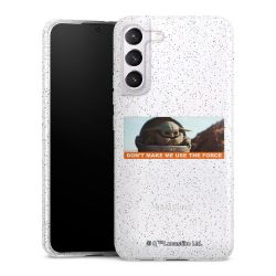 Silicone Glitter Case silver glitter