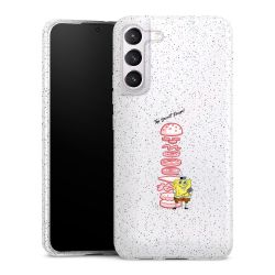 Silicone Glitter Case silver glitter