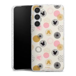 Silicone Glitter Case silver glitter