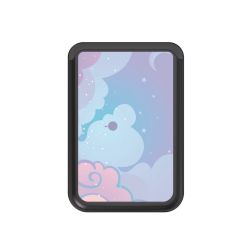 Kartenhalter mit MagSafe schwarz