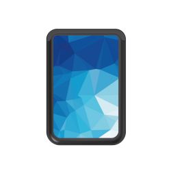 Kartenhalter mit MagSafe schwarz