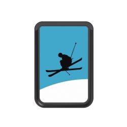 Kartenhalter mit MagSafe schwarz