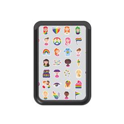 Kartenhalter mit MagSafe schwarz