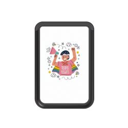 Kartenhalter mit MagSafe schwarz