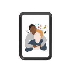 Kartenhalter mit MagSafe schwarz