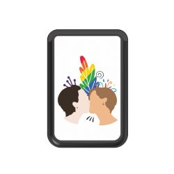 Kartenhalter mit MagSafe schwarz