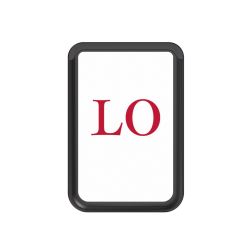 Kartenhalter mit MagSafe schwarz