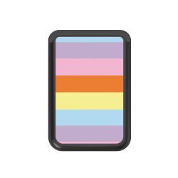 Kartenhalter mit MagSafe schwarz