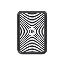 Kartenhalter mit MagSafe schwarz