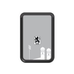 Kartenhalter mit MagSafe schwarz