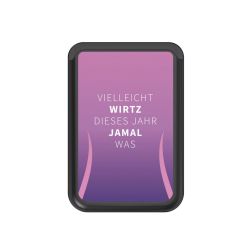 Kartenhalter mit MagSafe schwarz