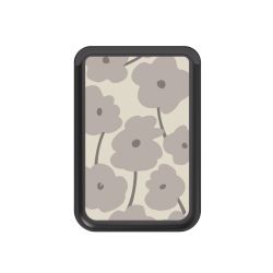 Kartenhalter mit MagSafe schwarz