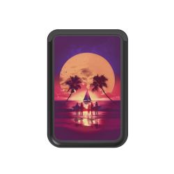 Kartenhalter mit MagSafe schwarz