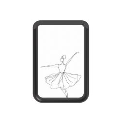 Kartenhalter mit MagSafe schwarz