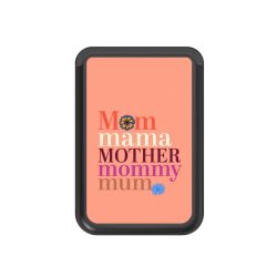 Kartenhalter mit MagSafe schwarz