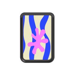 Kartenhalter mit MagSafe schwarz