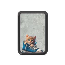 Kartenhalter mit MagSafe schwarz