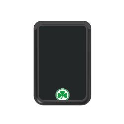 Kartenhalter mit MagSafe schwarz