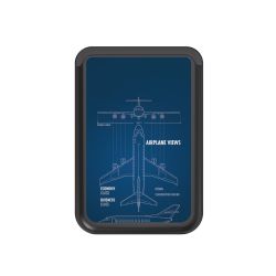 Kartenhalter mit MagSafe schwarz