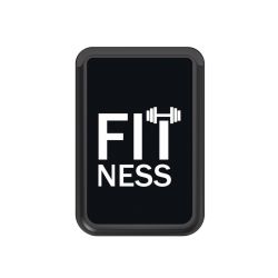 Kartenhalter mit MagSafe schwarz