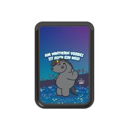 Kartenhalter mit MagSafe schwarz