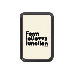 Kartenhalter mit MagSafe schwarz