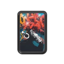 Kartenhalter mit MagSafe schwarz