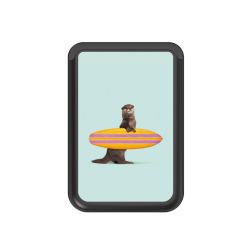 Kartenhalter mit MagSafe schwarz