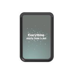 Kartenhalter mit MagSafe schwarz