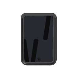 Kartenhalter mit MagSafe schwarz