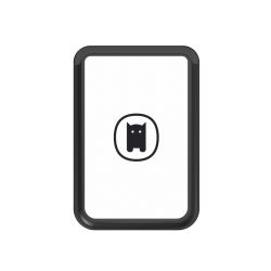 Kartenhalter mit MagSafe schwarz