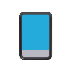 Kartenhalter mit MagSafe schwarz