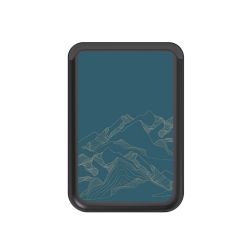 Kartenhalter mit MagSafe schwarz