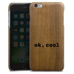 Wooden Slim Case walnut